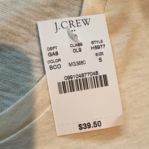 J. Crew Cream Tee with Orange Fox Design - Picture 3 of 4